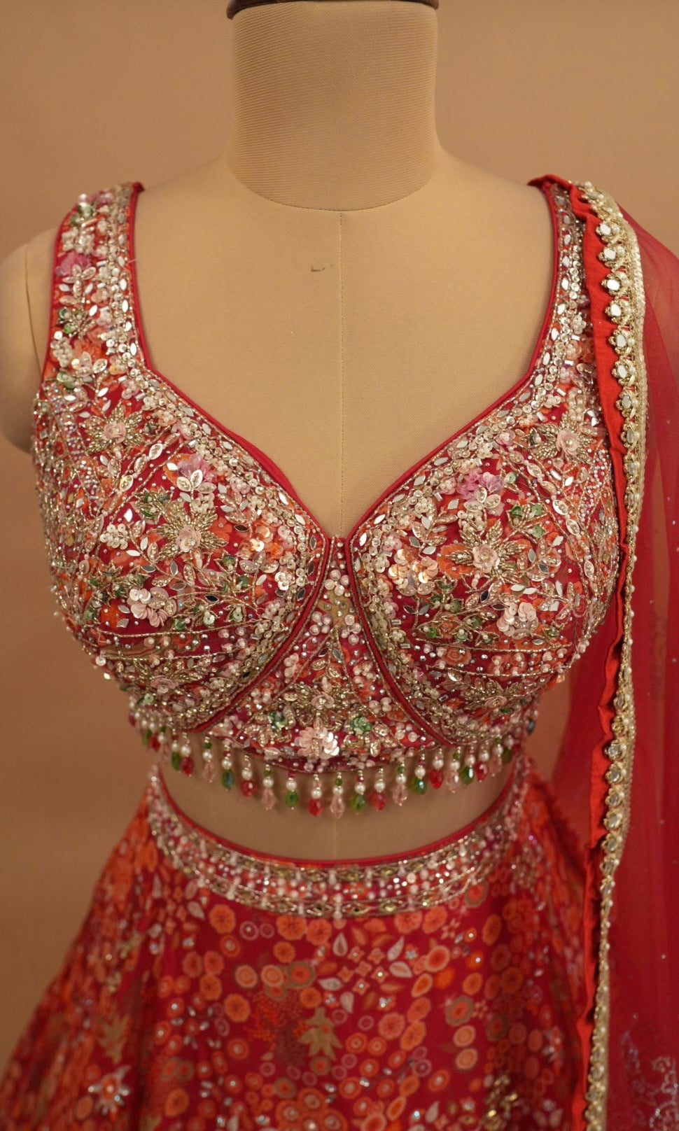 Dasheen Fabric Party Wear Heavy Lehenga Choli Set
