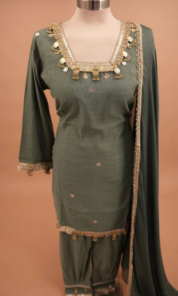 Green Salwar Suit