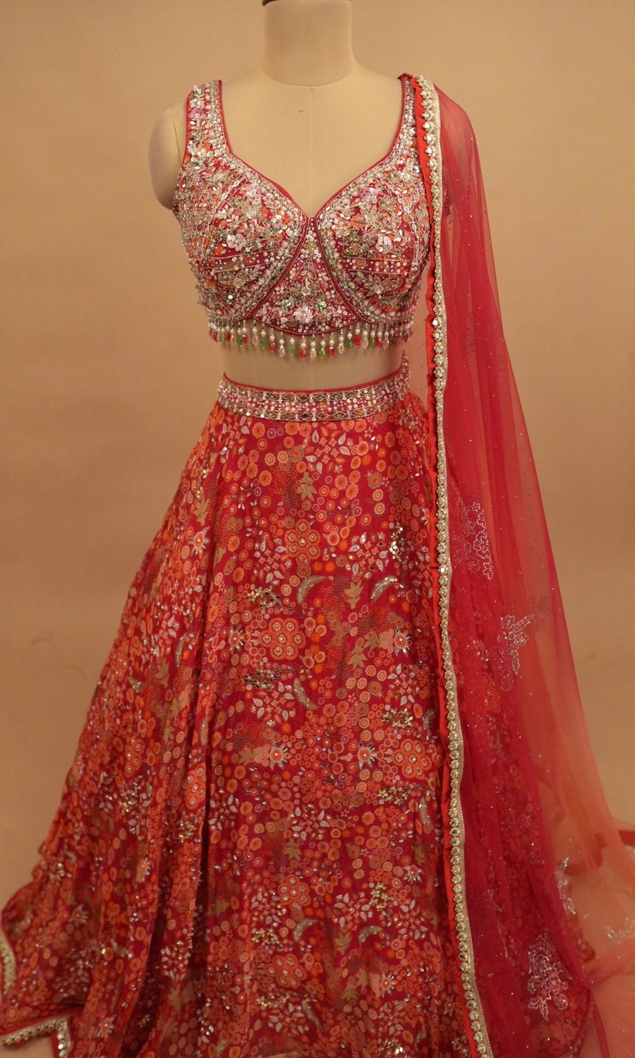Dasheen Fabric Party Wear Heavy Lehenga Choli Set