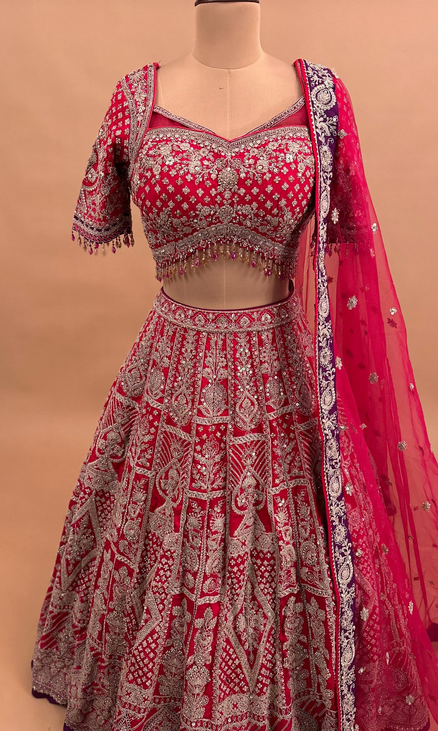 Women's Multicolor Lehenga Suit | Multicolor Lehenga Suit